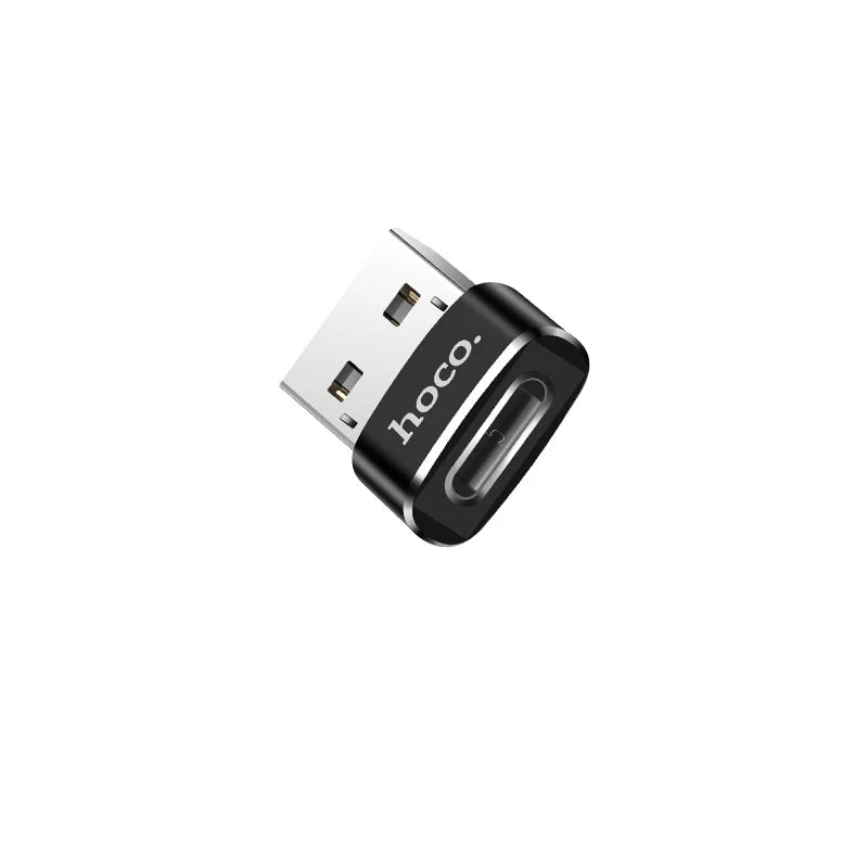 Adaptador Hoco UA6 convertidor de USB a Tipo C