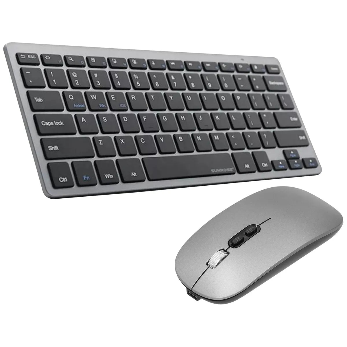 Kit De Teclado Y Mouse Inalambrico Combo Motomo M-B040 Negro