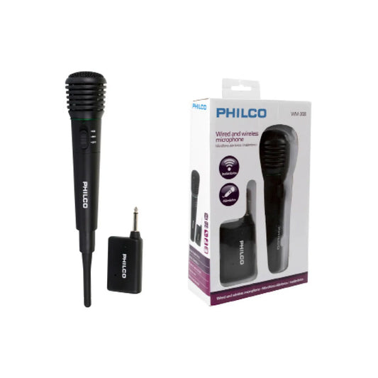 Micrófono Alámbrico Inalámbrico PHILCO