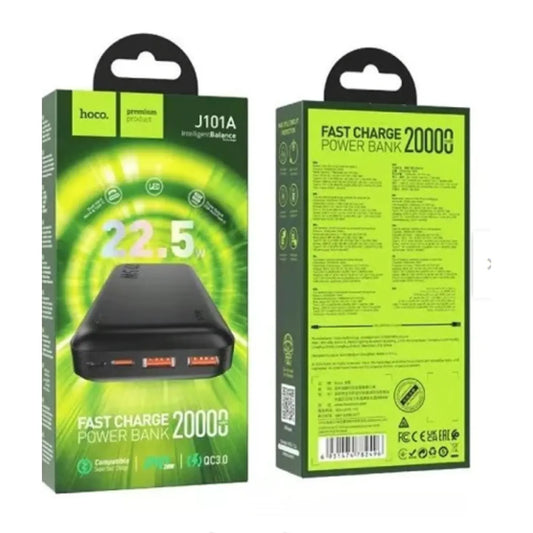 Power Bank Hoco J101A 20000mAh Negro.