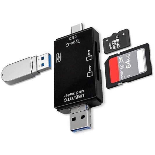 OTG Y Lector De Tarjeta De Memoria y Pendrive