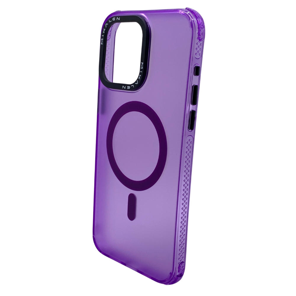 Carcasa Para iPhone 15 Pro Max MagSafe Morada