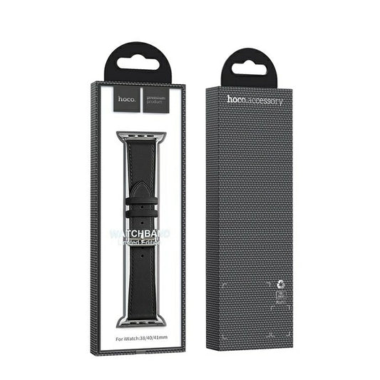 Correa de cuero para Apple Watch y otros modelos