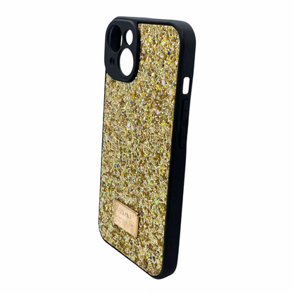 Carcasa Para iPhone 13 Purpurina Brillante