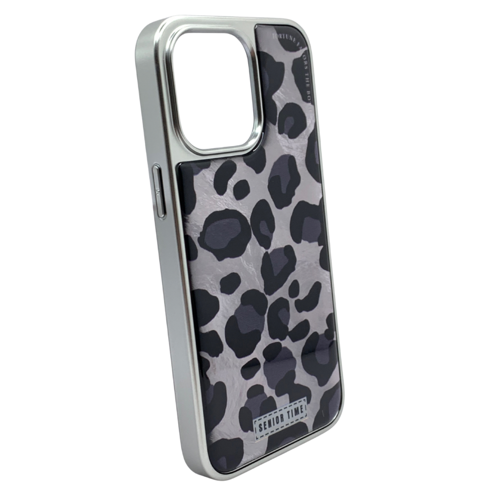 Carcasa Para iPhone 15 Pro Max Estilo Leopardo