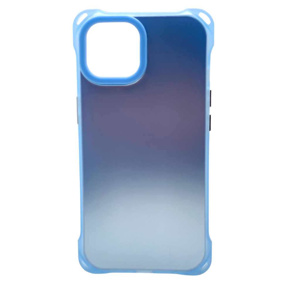 Carcasa Para iPhone 15 Translúcida Azul