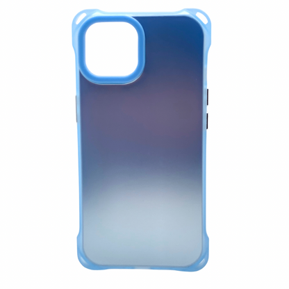 Carcasa Para iPhone 15 Translúcida Azul