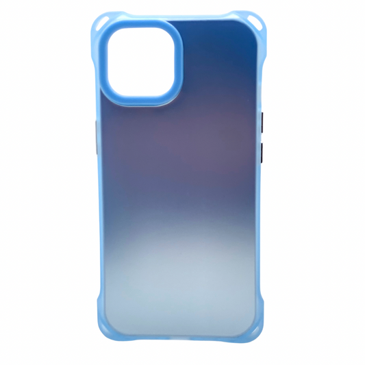 Carcasa Para iPhone 15 Translúcida Azul
