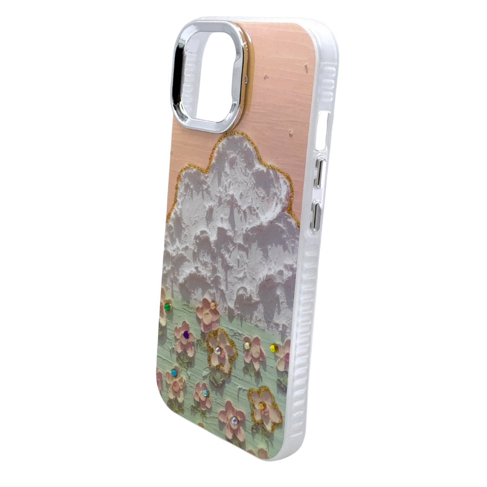 Carcasa Para iPhone 15 Estilo Floral