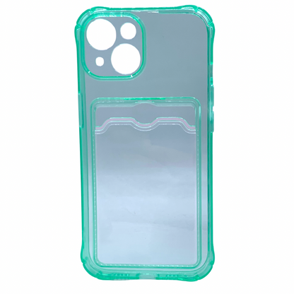 Carcasa Para iPhone 15 Con Tarjetero