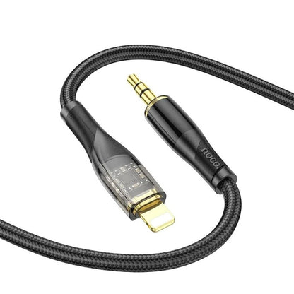 Cable Auxiliar Audio 3.5mm a Lightning Hoco UPA25 Negro