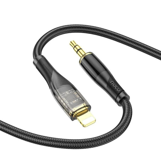 Cable Auxiliar Audio 3.5mm a Lightning Hoco UPA25 Negro