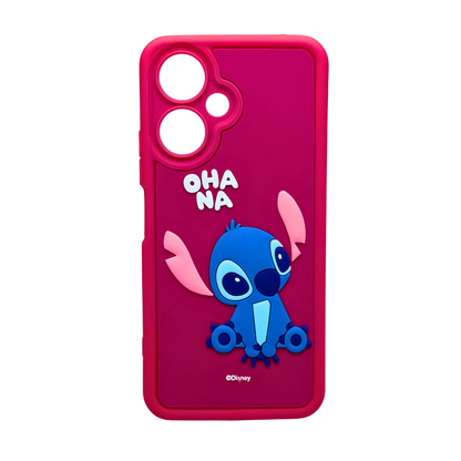 Carcasa Stitch Antigolpes para Redmi 13C 5G, Diseño Disney