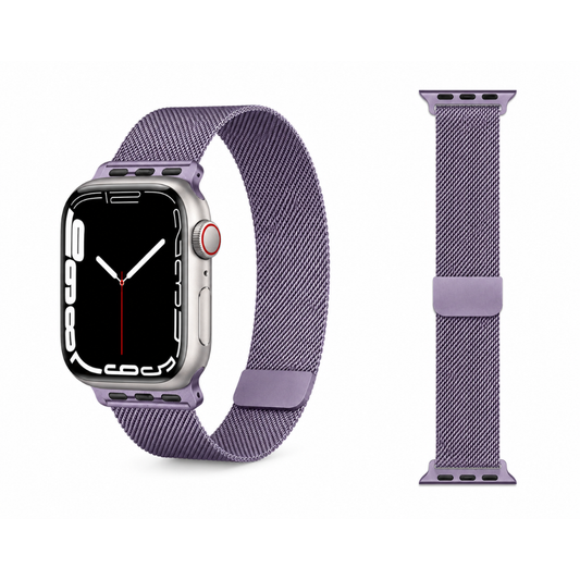 Correa Magnética de Acero Inoxidable para Apple Watch 42/44/45/46/49 mm