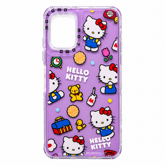 Carcasa Hello Kitty Edición Especial para Samsung A06 – Protección 360° para Smartphone
