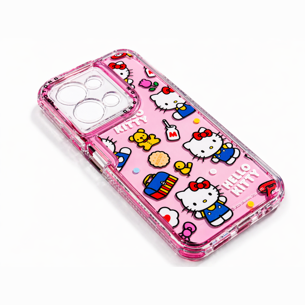 Carcasa Hello Kitty Edición Especial para Redmi 15C 4G – Protección 360° para Smartphone