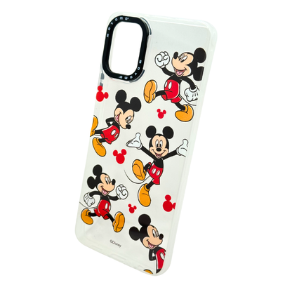 Funda de Mickey Mouse Transparente para Samsung A06