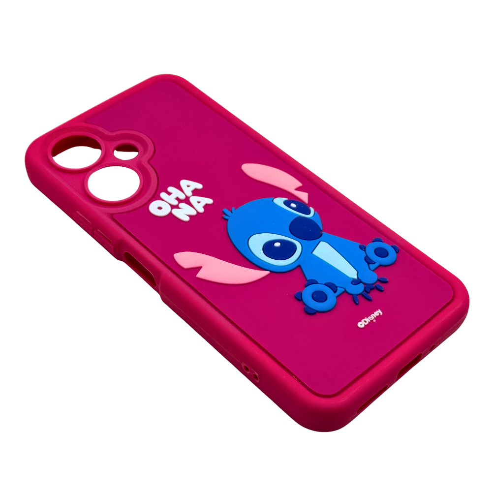 Carcasa Stitch Antigolpes para Redmi 13C 5G, Diseño Disney