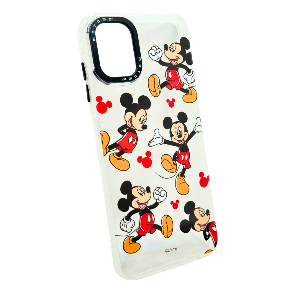 Funda de Mickey Mouse Transparente para Samsung A06