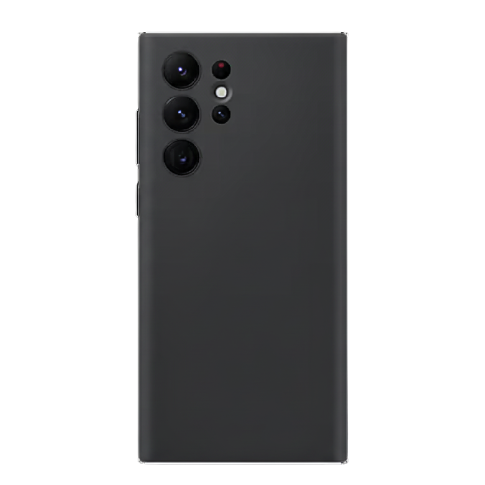 Funda de Silicona y Gamuza para Samsung S22 Ultra