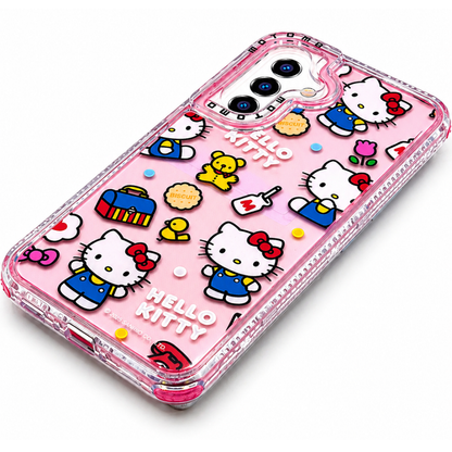 Carcasa Hello Kitty Edición Especial para Samsung A17 – Protección 360° para Smartphone