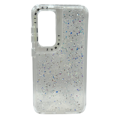 Funda Sparkle Traslúcida para Samsung S24