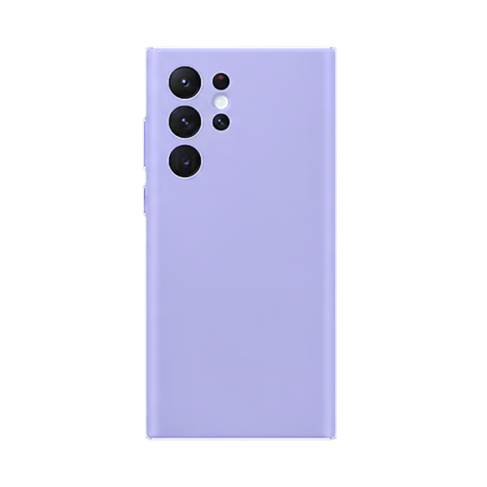 Funda de Silicona y Gamuza para Samsung S22 Ultra