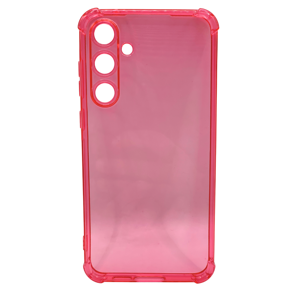Funda Samsung A36 Transparente Rosa