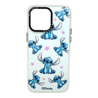 Carcasa Stitch Antigolpes para iPhone 15 Pro Max, Diseño Disney