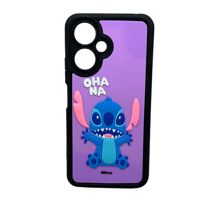 Carcasa Stitch Antigolpes para Redmi 13C 5G, Diseño Disney