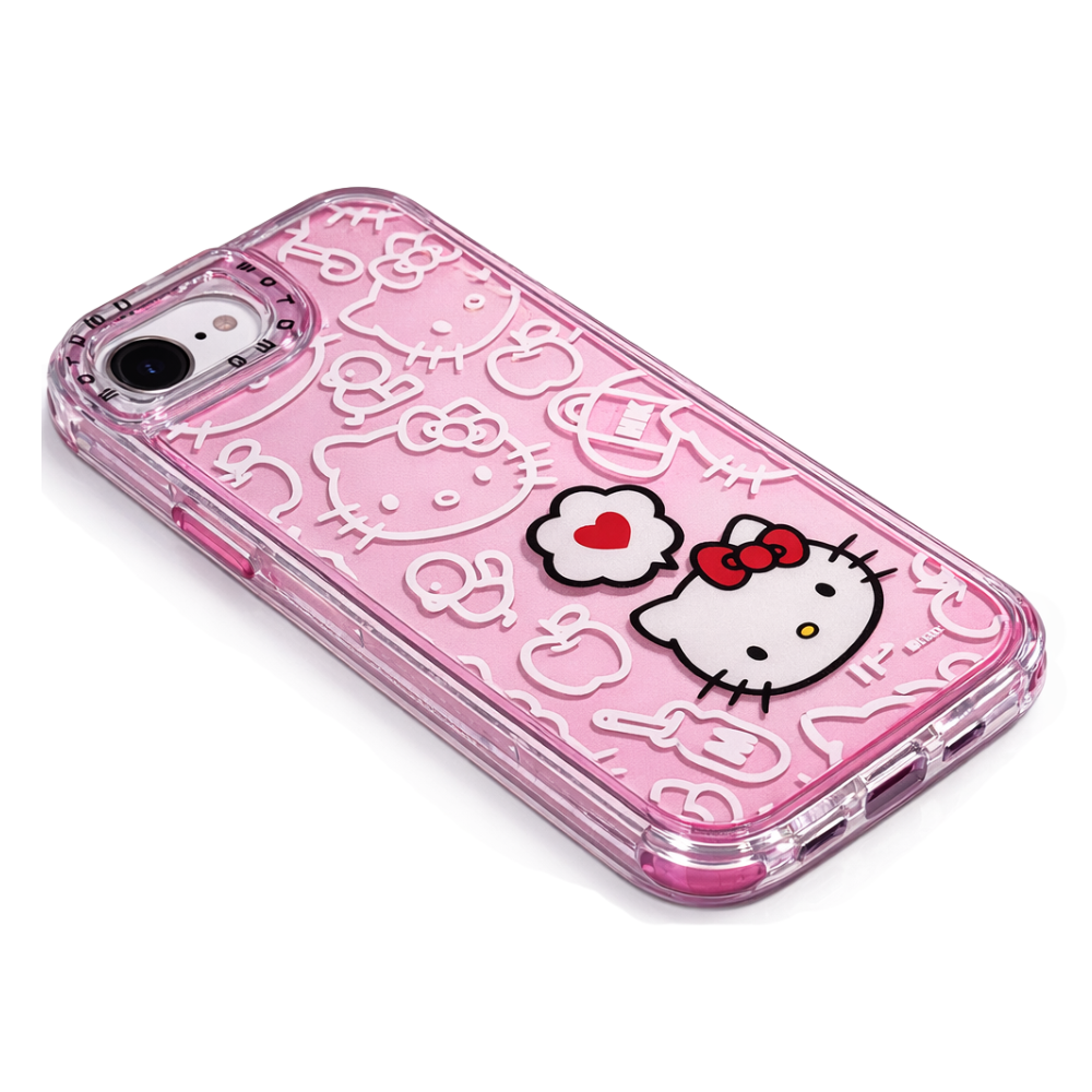 Carcasa Hello Kitty Edición Especial para iPhone 16e – Protección 360° para Smartphone