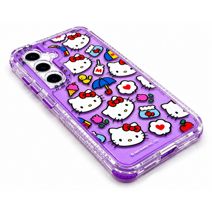 Carcasa Hello Kitty Edición Especial para Samsung A55 – Protección 360° para Smartphone