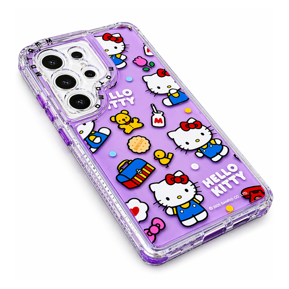 Carcasa Hello Kitty Edición Especial para Samsung S25 Ultra – Protección 360° para Smartphone
