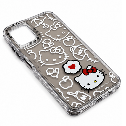 Carcasa Hello Kitty Edición Especial para Samsung A06 – Protección 360° para Smartphone
