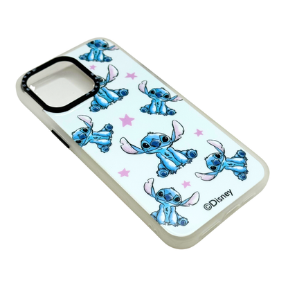 Carcasa Stitch Antigolpes para iPhone 15 Pro Max, Diseño Disney