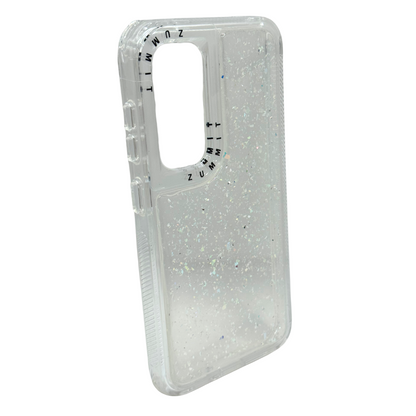 Funda Sparkle Traslúcida para Samsung S24