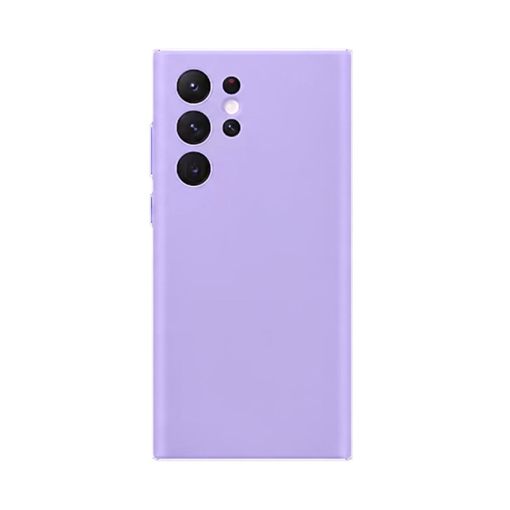 Funda de Silicona y Gamuza para Samsung S22 Ultra