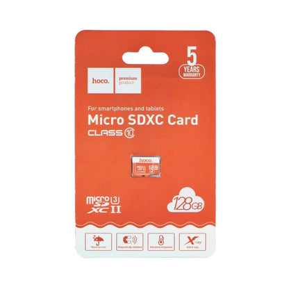 Micro SD Tf Flash Alto Rendimiento Hoco 128 Gb