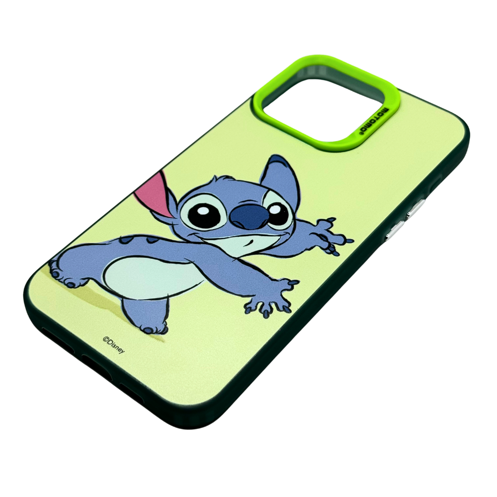 Carcasa Stitch Antigolpes para iPhone 15 Pro Max, Diseño Disney