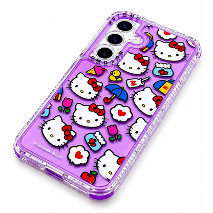 Carcasa Hello Kitty Edición Especial para Samsung A55 – Protección 360° para Smartphone