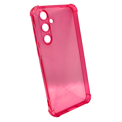 Funda Samsung A36 Transparente Rosa