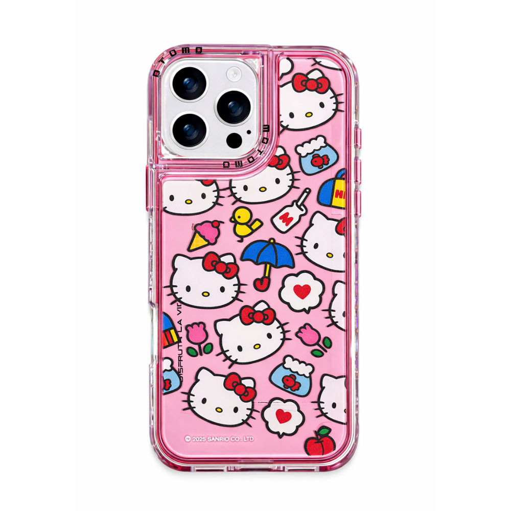 Carcasa Hello Kitty Edición Especial para iPhone 16 Pro Max – Protección 360° para Smartphone