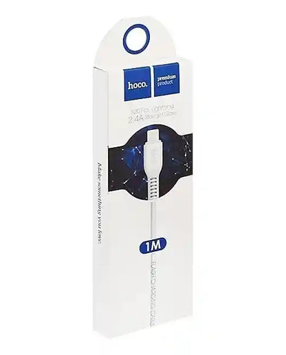 Cable Hoco X20 USB A Lightning 1 metro