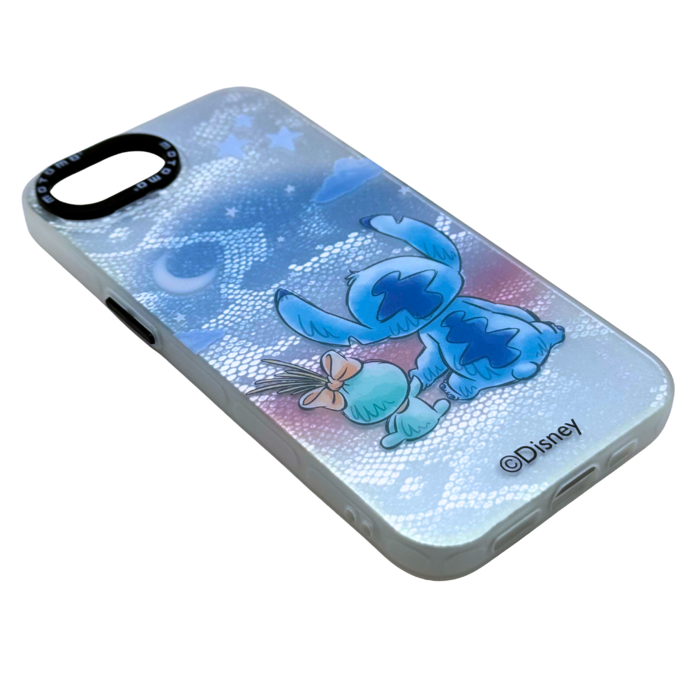 Carcasa Stitch Antigolpes para iPhone 16e, Diseño Disney