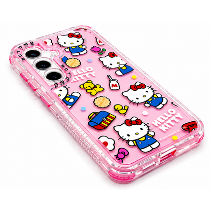 Carcasa Hello Kitty Edición Especial para Samsung A55 – Protección 360° para Smartphone