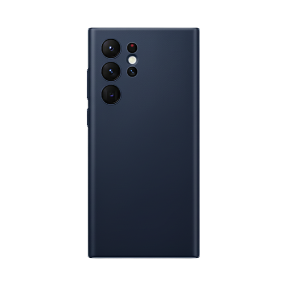Funda de Silicona y Gamuza para Samsung S22 Ultra