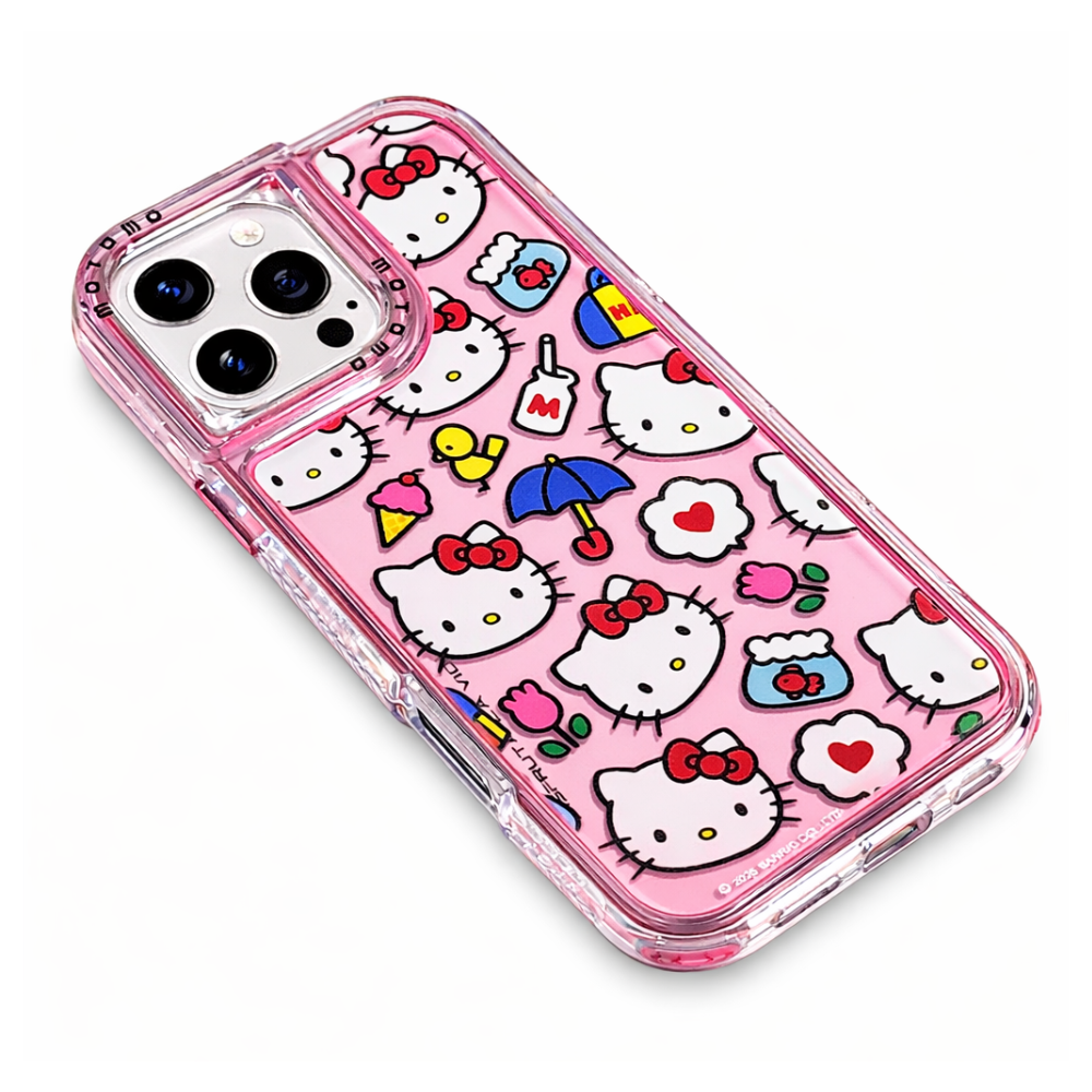 Carcasa Hello Kitty Edición Especial para iPhone 16 Pro Max – Protección 360° para Smartphone