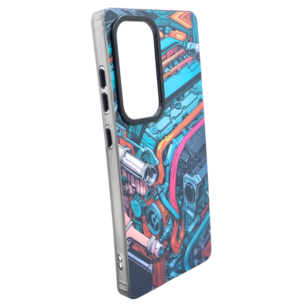 Carcasa para Samsung S25 Ultra Diseño Mecánico y Vistoso