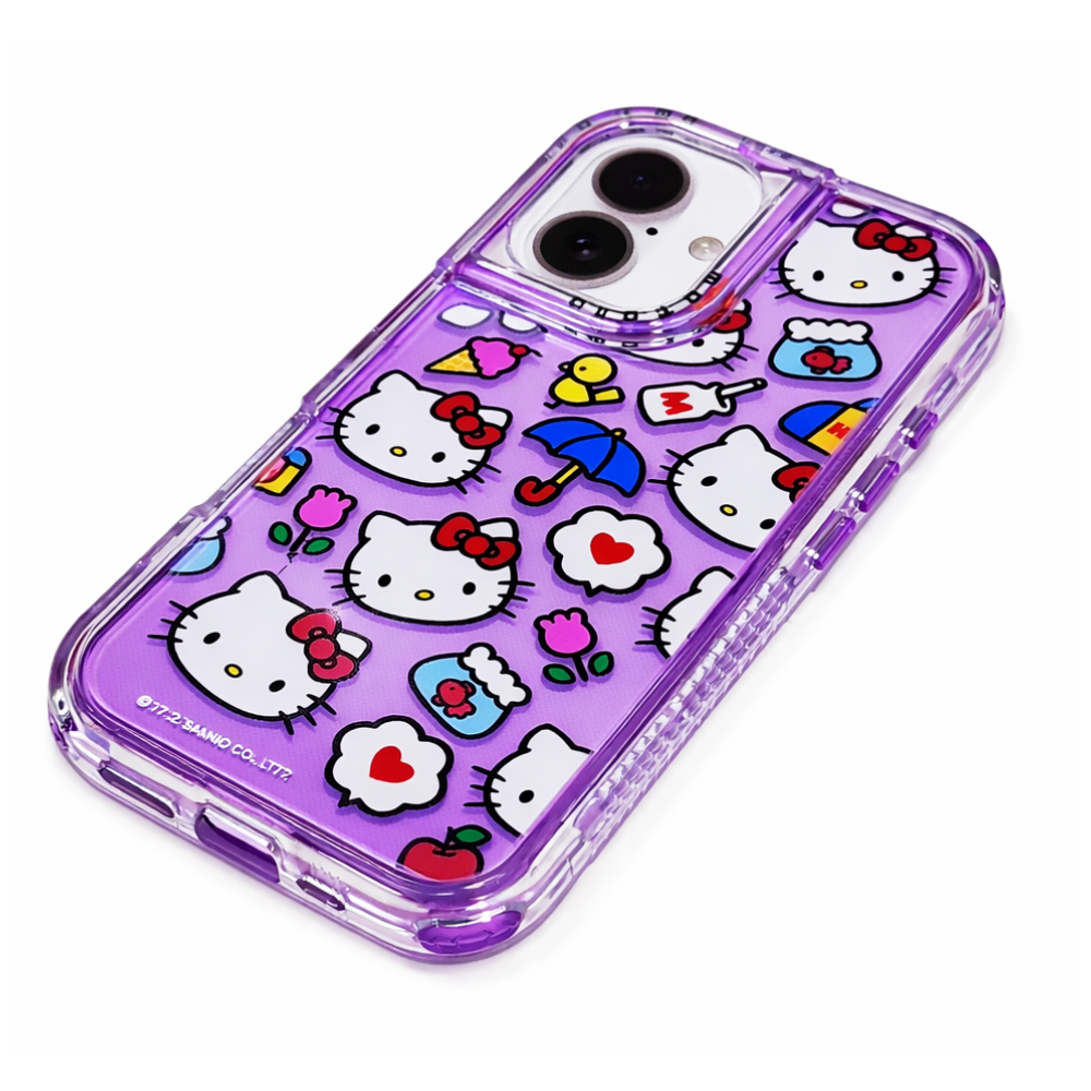 Carcasa Hello Kitty Edición Especial para iPhone 16 – Protección 360° para Smartphone