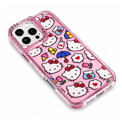 Carcasa Hello Kitty Edición Especial para iPhone 16 Pro – Protección 360° para Smartphone